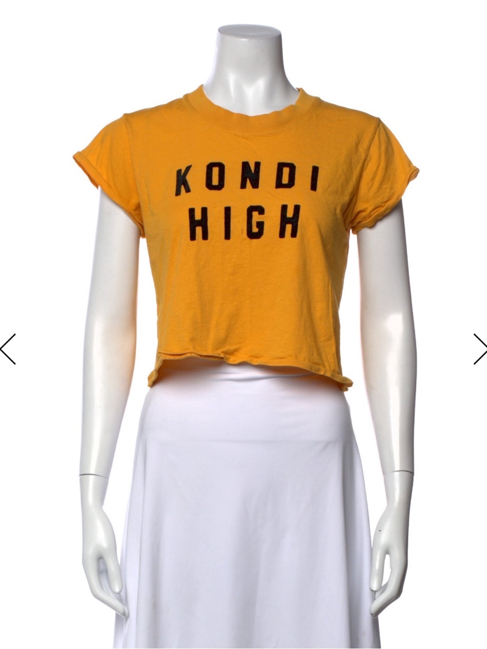 Suzie Kondi Yellow Graphic Tee